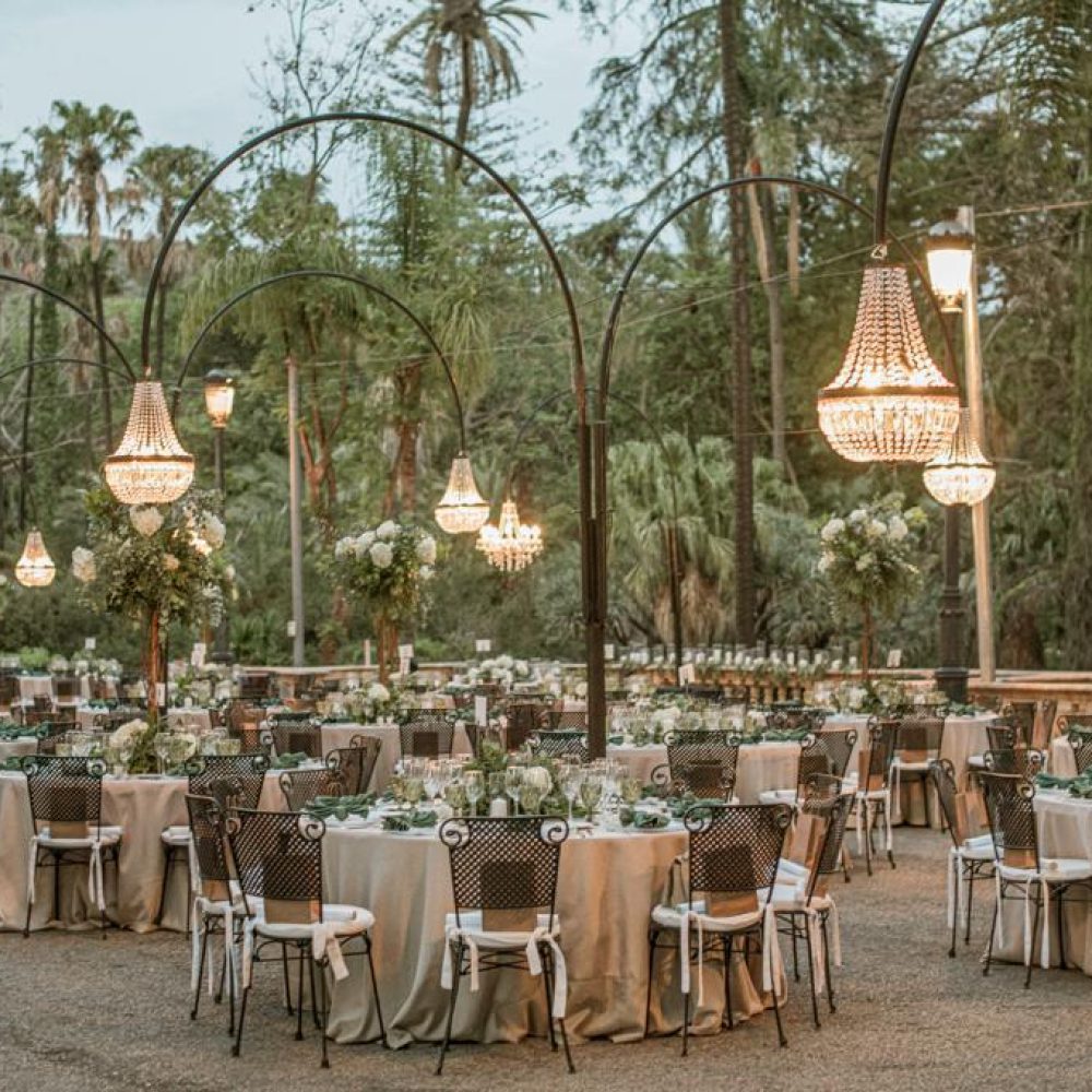 Cena de Gala Pie de Palacio iluminación especial